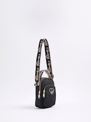 River Island 나일론 스크립트 하트 페스티벌 백 - 5의 이미지 3