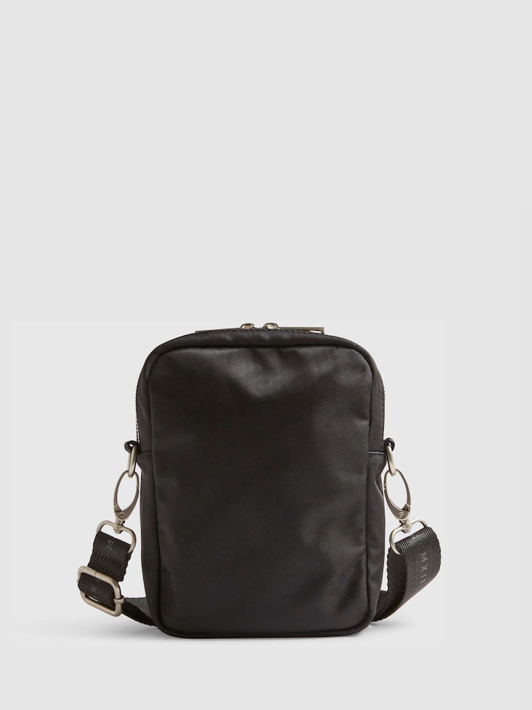 River Island Black Nylon Lad Bag - Image 2 of 5