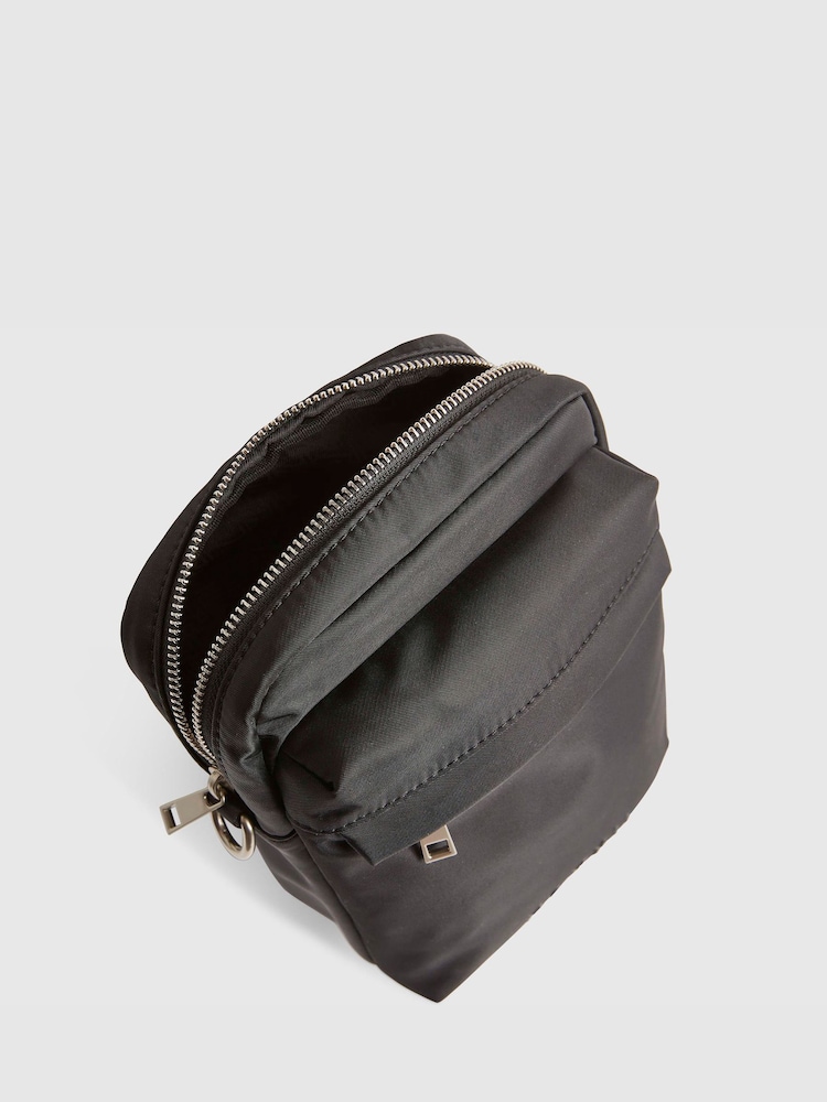 River Island Black Nylon Lad Bag - Image 5 of 5