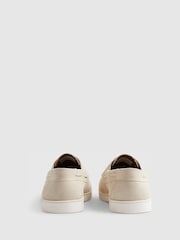 River Island Natural Suedette Boat Shoes - Image 3 of 3