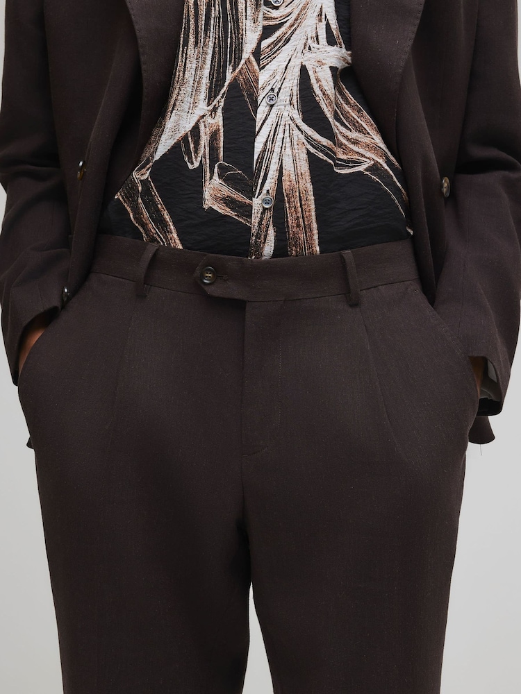 River Island Smal passform Lindressbukser - Bilde 4 av 4