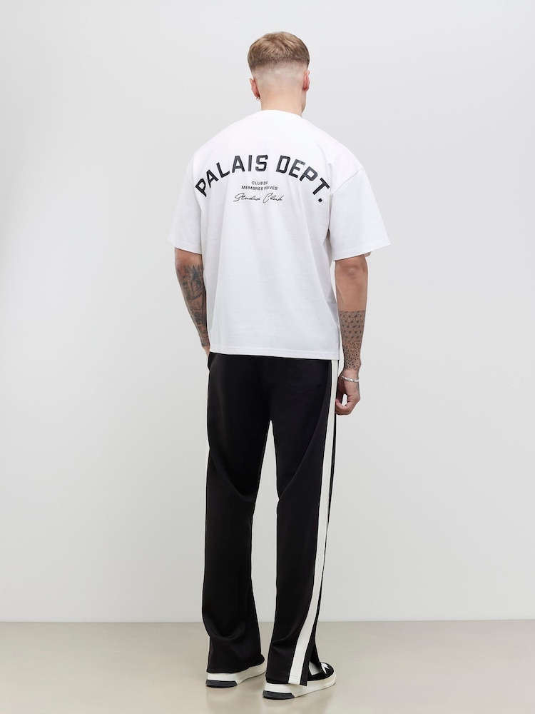 River Island White Oversized Palais T-Shirt - Image 2 of 4