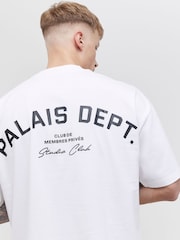 River Island White Oversized Palais T-Shirt - Image 3 of 4