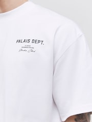 River Island White Oversized Palais T-Shirt - Image 4 of 4