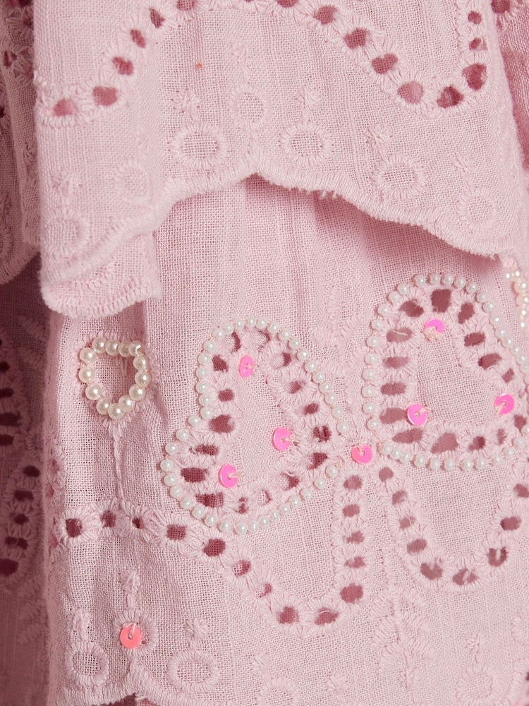 River Island Purple Tiered Beaded Playsuit - Image 4 of 4