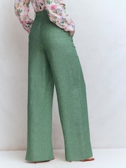 Boden Green Belgravia Linen Trousers - Image 3 of 6