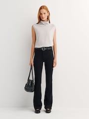 FRAME Black The Reboot Super StretchHigh Rise Jeans - Image 1 of 6
