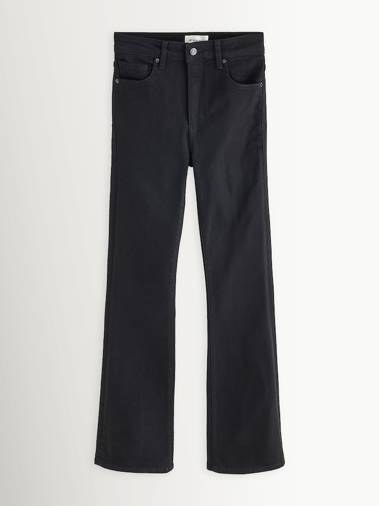 FRAME Black The Reboot Super StretchHigh Rise Jeans - Image 6 of 6 FRAME Black The Reboot Super StretchHigh Rise Jeans - Image 6 of 6