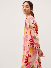 Monsoon Anissa Sun Print Midi Kaftan - תמונה 4 מתוך 5
