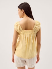 Monsoon Olivia Lace Trim Top - Image 3 of 5