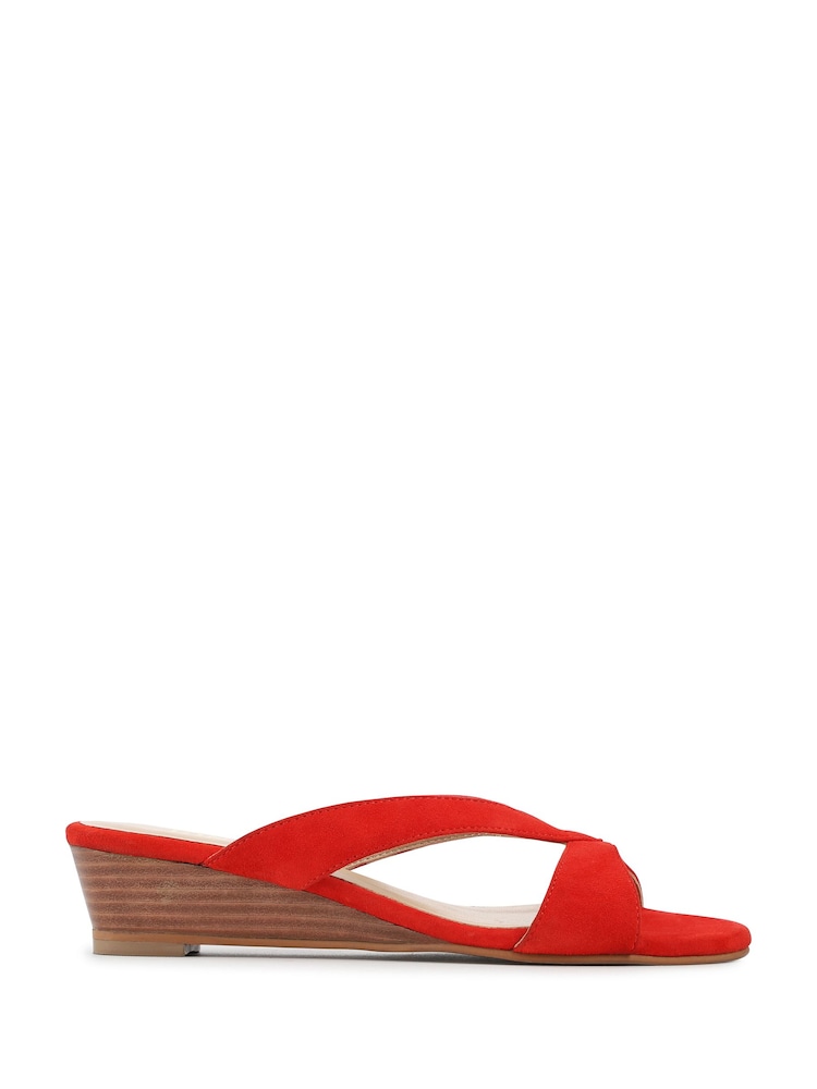 Қызыл - Jones Bootmaker Klevina2 Mules - 5суретінің 1 суреті