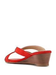 Қызыл - Jones Bootmaker Klevina2 Mules - 5суретінің 3 суреті