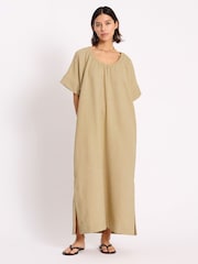 Albaray Yellow Anna Unwin Maxi Kaftan - Image 5 of 6