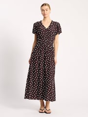 Albaray Brown Choc Spot Dress - Image 1 of 4