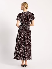 Albaray Brown Choc Spot Dress - Image 2 of 4