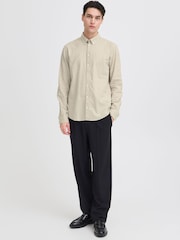 Casual Friday Natural CfAnton Long Sleeve Linen Blend Shirt - Image 3 of 8