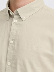 Casual Friday Natural CfAnton Long Sleeve Linen Blend Shirt - Image 4 of 8