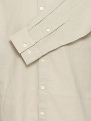 Casual Friday Natural CfAnton Long Sleeve Linen Blend Shirt - Image 8 of 8