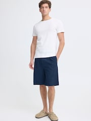 Casual Friday Blue Fors Seersucker Shorts - Image 3 of 8