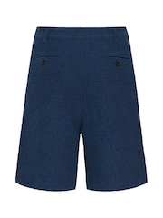 Casual Friday Blue Fors Seersucker Shorts - Image 7 of 8