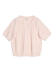 Albaray Elastic Hem Scoop Neck Top - Image 5 of 5