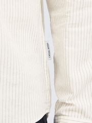 Casual Friday White CfHagberg Long Sleeve Pinstriped Shirt - Image 4 of 8