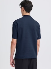 Casual Friday Blue CfSveen Short Sleeve Polo Shirt - Image 2 of 8