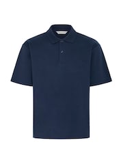 Casual Friday Blue CfSveen Short Sleeve Polo Shirt - Image 6 of 8