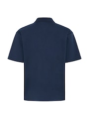 Casual Friday Blue CfSveen Short Sleeve Polo Shirt - Image 7 of 8