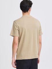Casual Friday Brown Nilo Crew Neck Short Sleeve T-Shirt - Image 2 of 5