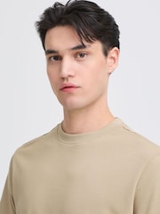 Casual Friday Brown Nilo Crew Neck Short Sleeve T-Shirt - Image 4 of 5