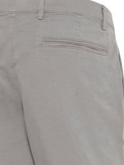 Casual Friday Grey Pepe Relaxed Tapered Leg Trousers - Image 8 of 8