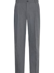 Casual Friday Grey Marc Striped Tapered Leg Trousers - Image 6 of 8