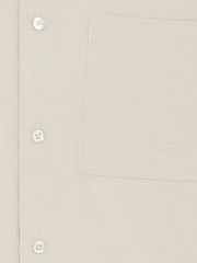 Casual Friday Natural CfAaberg Long Sleeve Structured Shirt - Image 8 of 8