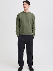 Casual Friday Green Persson Crew Neck Sweatshirt - Image 3 of 5