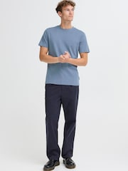 Casual Friday Blue CfNilo Crew Neck Short Sleeve T-Shirt - Image 3 of 8