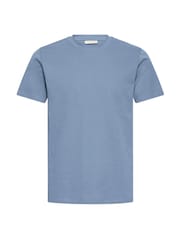 Casual Friday Blue CfNilo Crew Neck Short Sleeve T-Shirt - Image 6 of 8