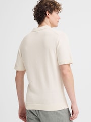 Casual Friday White Lindholm Regular Fit Resort Knit Shirt - Image 2 of 8