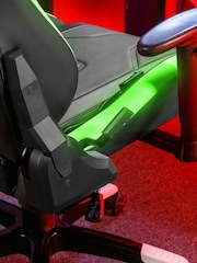 X Rocker Black Rgb Agility Sport RGB Esport Gaming Chair - Image 4 of 5