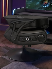 X Rocker Black Rgb Monsoon RGB 41 Stereo Audio Gaming Chair With Vibrant LED Lighting - Image 4 of 6