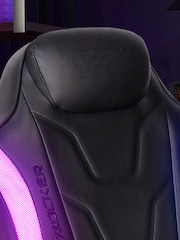 X Rocker Black Rgb Monsoon RGB 41 Stereo Audio Gaming Chair With Vibrant LED Lighting - Image 5 of 6