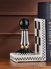 Pawn Chess Piece Ceramic Bookend - Attēls 2 no 4