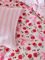 Cath Kidston Pink Life is a Ballerina Duvet Cover and Pillowcase Set - Image 3 of 6