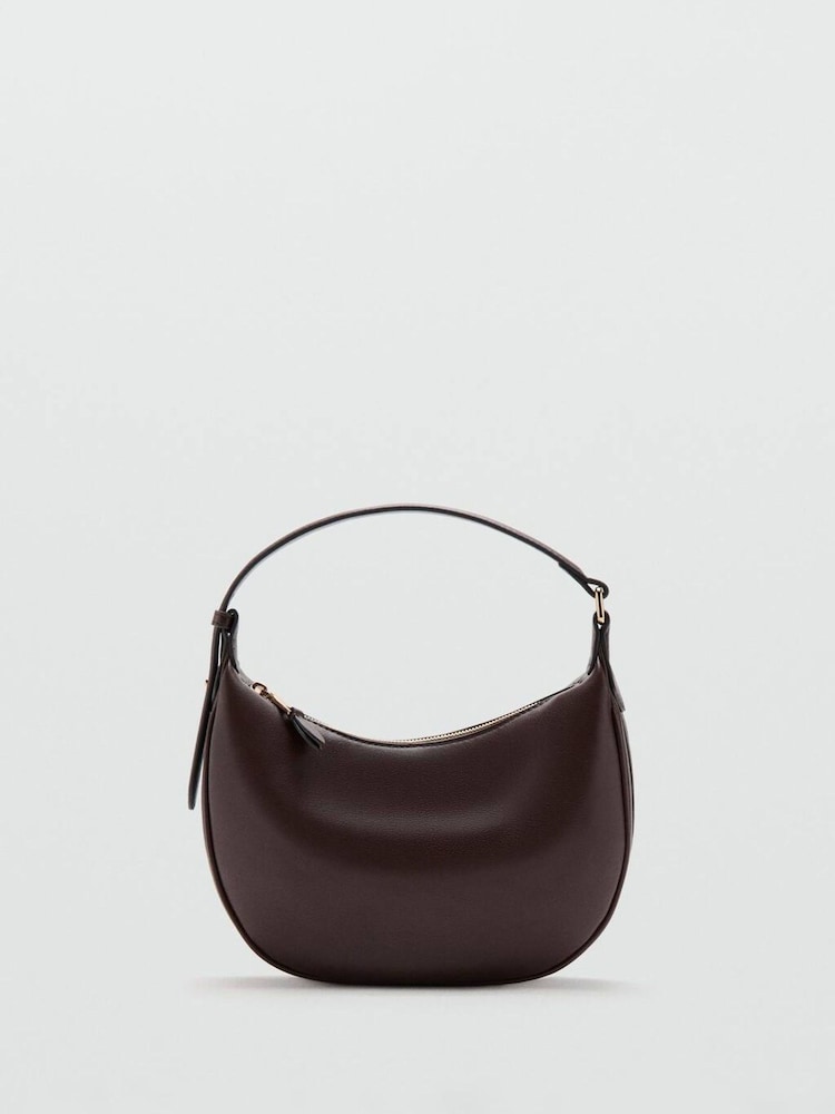 Mango Brown Shoulder Bag - Image 1 of 3 Mango Brown Shoulder Bag - Image 1 of 3