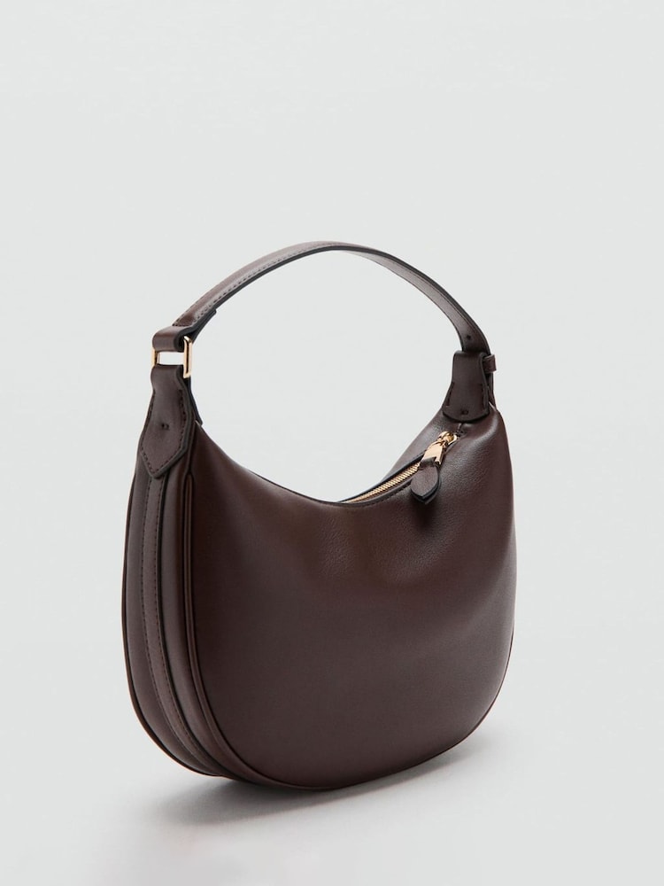 Mango Brown Shoulder Bag - Image 2 of 3 Mango Brown Shoulder Bag - Image 2 of 3