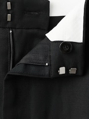 Mango Black Straight Leg Trousers - Image 6 of 6