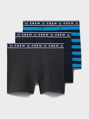 Pack de 3 boxers de punto de Crew Clothing - Imagen 1 de 2