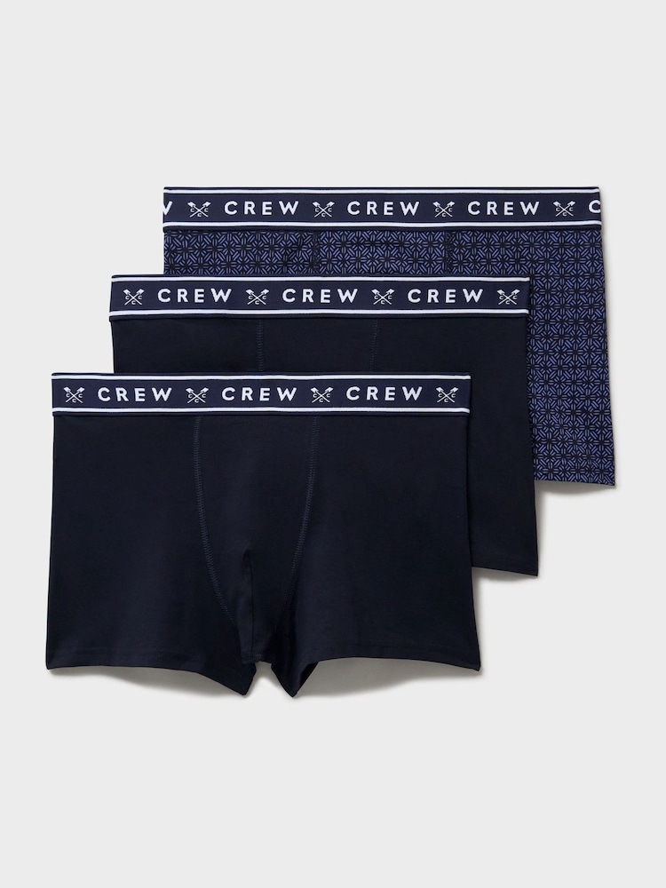 Crew Clothing Cotton Boxer Briefs 3 Pack - Изображение 1 2