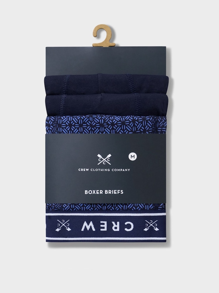 Crew Clothing Cotton Boxer Briefs 3 Pack - Изображение 2 2