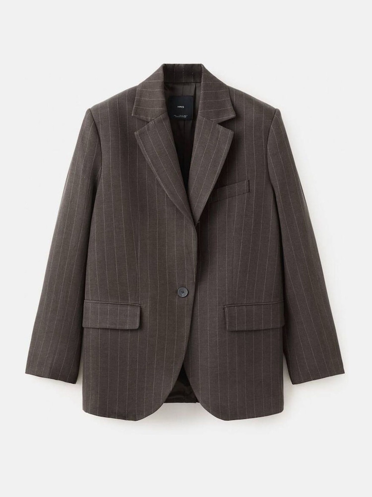 Mango Brown Pocket Detail Blazer - Image 6 of 6 Mango Brown Pocket Detail Blazer - Image 6 of 6